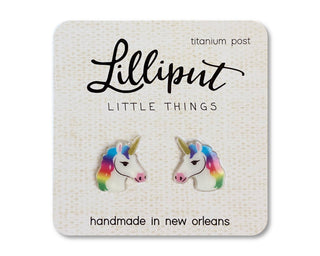 Lilliput Little Things Earrings Rainbow Unicorn Earrings