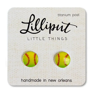 Lilliput Little Things Earrings Softtball Earrings