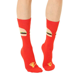 Living Royal Adult Socks Burger 3D Adult Socks