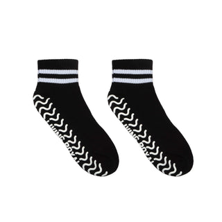 Living Royal Adult Socks Black Stripe Grip Socks