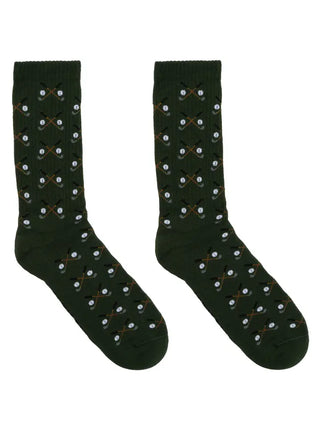 Living Royal Adult Socks Golf Classic Crew Socks