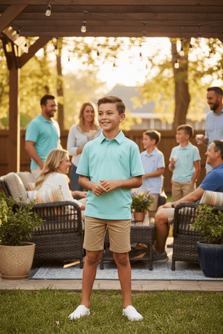 Local Boy Kid's Tops Boys Palms Polo