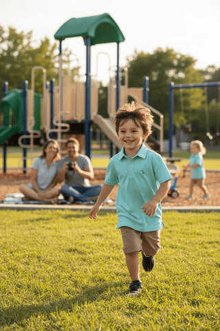 Local Boy Kid's Tops Boys Palms Polo