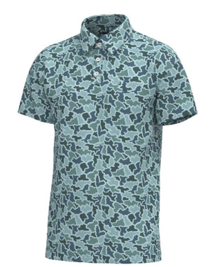 Local Boy Men's Tops Small / Camo Dirty Myrtle Polo