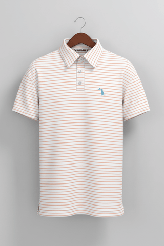 Local Boy Men's Tops Edisto Peach Polo