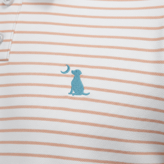 Local Boy Men's Tops Edisto Peach Polo