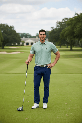 Local Boy Men's Tops Gimme Putt Dirty Myrtle Polo