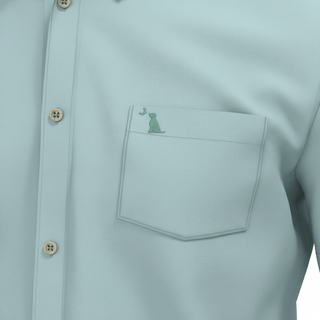 Local Boy Men's Tops Mint Low Country Button Down Top