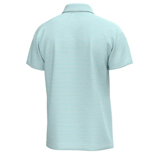 Local Boy Men's Tops Palms Aqua Polo