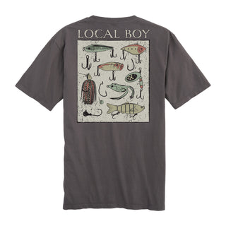 Local Boy Men's Tops Tackle Box Tee