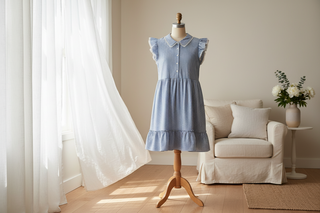 Lovely Stripe Dress - Clean Background