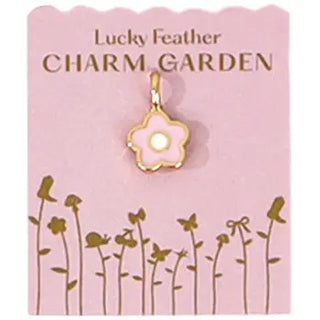 Lucky Feather Bracelets Flower Charm Garden Charm