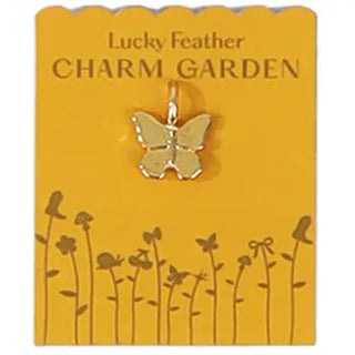 Lucky Feather Bracelets Butterfly Charm Garden Charm