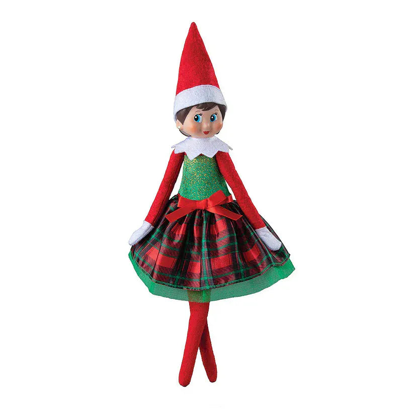 strapless open back dress Elf On The Shelf Gifts & Glamour Party Dress