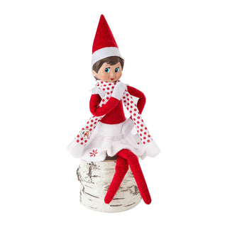 Lumistella Elf on the Shelf Elf on the Shelf Snowflake Skirt & Scarf