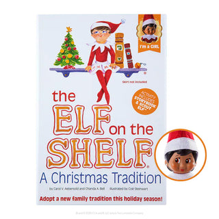 Lumistella Elf on the Shelf Girl Dark Tone The Elf on the Shelf
