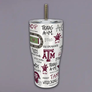 Magnolia Lane Drinkware Texas A & M Tumbler