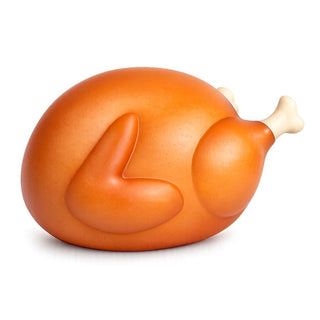 Keycraft Big Squij Turkey squishy toy shaped like a roasted turkey with drumstick bone