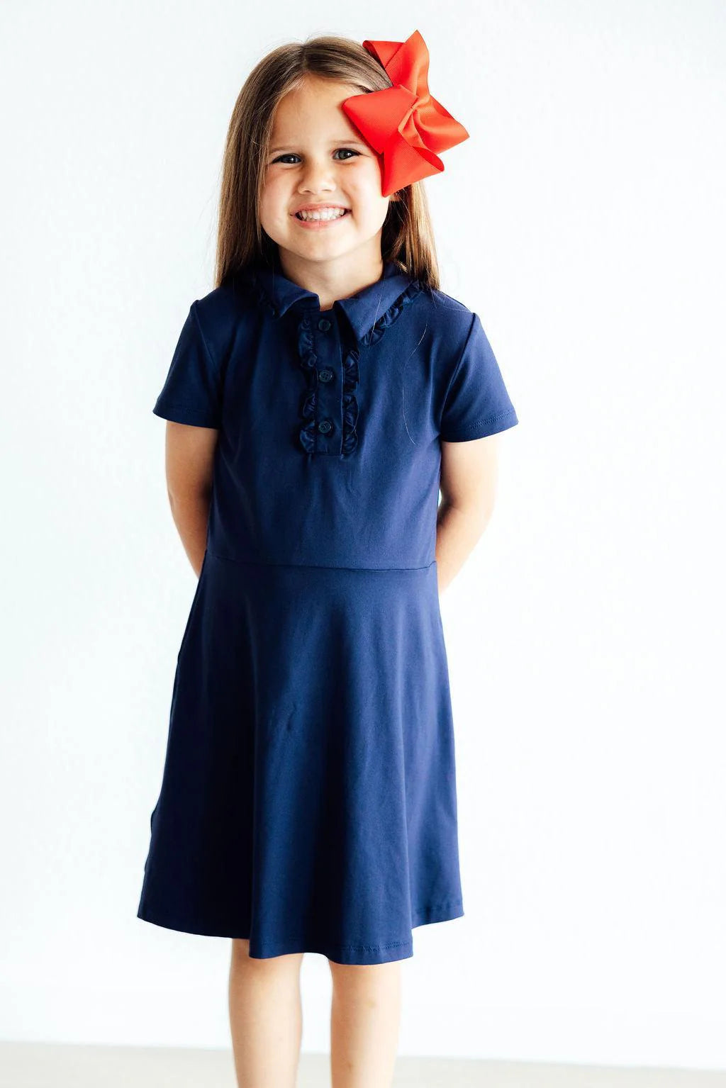 Short Sleeve Polo Dress