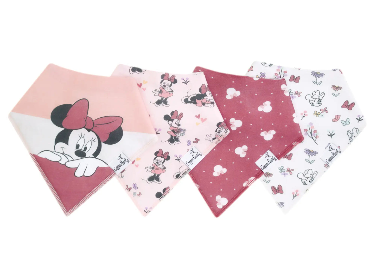 Copper Pearl Bandana Bibs