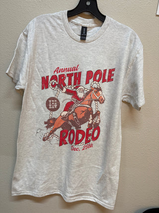 NVC Ecommerce LLC Christmas Clothing North Pole Rodeo Top