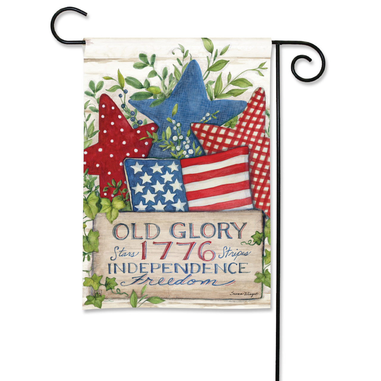 Old Glory Garden Flag
