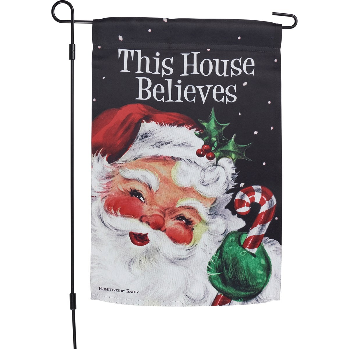 Santa Garden Flag