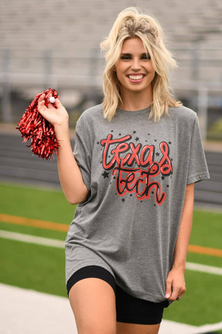 P&PD Women's Tees Texas Tech Star Tee