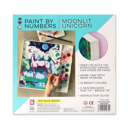 Moonlit Unicorn Paint By Number