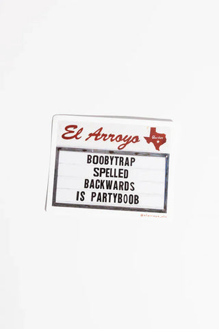El Arroyo Sticker