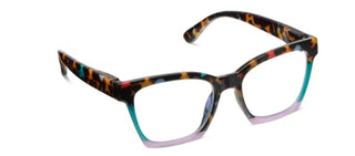 Peepers Glasses +1.00 / Peepfetti Tortoise Colorblock Birdie Peeopers