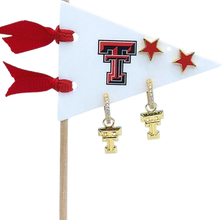 Pennant Pair Earring Set