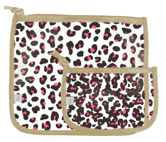 Pink Leopard bogg insert