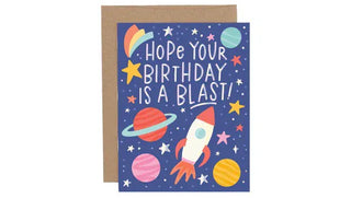 Pippi Post Stationary Birthday is a Blast Card