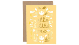 Pippi Post Stationary Hello Little One Card