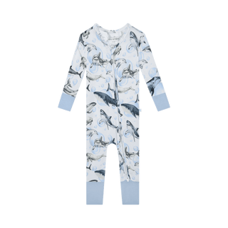 Posh Peanut Baby Footies Convertible One Piece-Sharkly