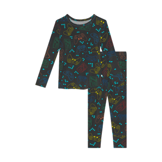 Posh Peanut Children’s Pajamas Long Sleeve Basic Pajama-Posh Player One
