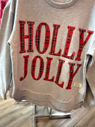 Pressbox Christmas Clothing Holly Jolly Sweatshirt