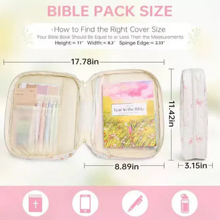 Prickly Pear Bible Cover Quilted Bible Cover