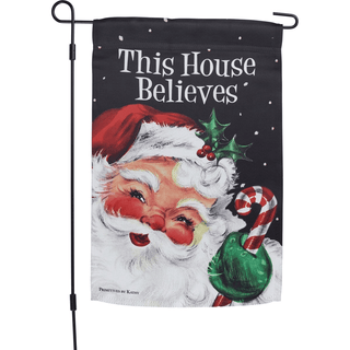 Primitives by Kathy Other Garden Santa Garden Flag