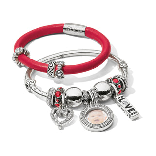Memento Circle Photo Charm