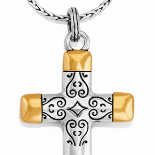 Venezia Cross Reversible Necklace
