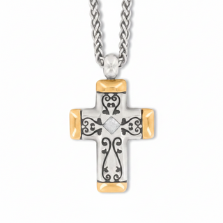 Venezia Petite Cross Necklace