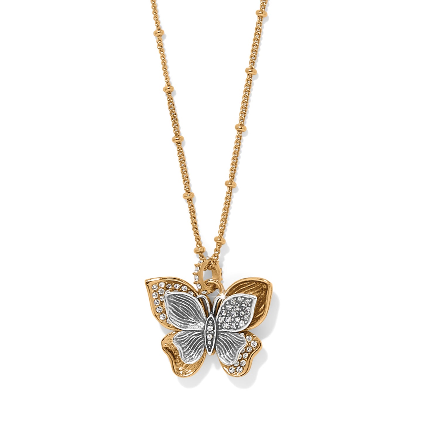 Everbloom Flutter Pave Necklace