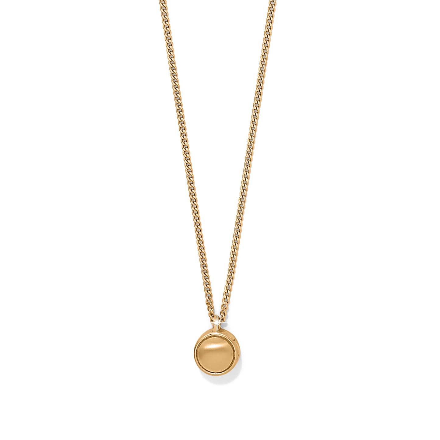 Contempo Nuevo Gold Petite Dome Necklace