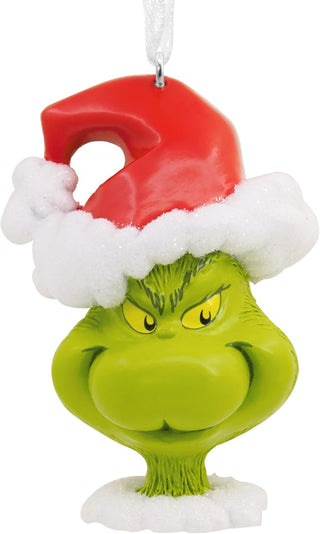 Raz Imports Christmas Ornaments Grinch Head Ornament