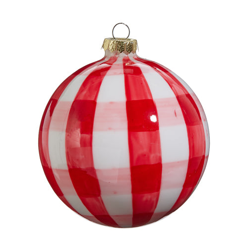 Red Gingham Ornament