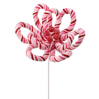 Regency Christmas Picks Candy Blossom Pick