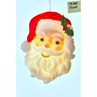 Regency Christmas Decor LED Santa Wall Plaque
