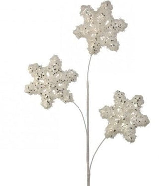 Regency Christmas Picks Snowflake Pick